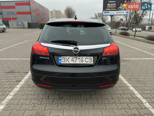 Черный Опель Инсигния, объемом двигателя 1.96 л и пробегом 255 тыс. км за 7700 $, фото 8 на Automoto.ua