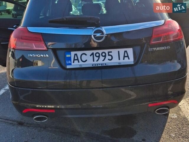 Черный Опель Инсигния, объемом двигателя 1.96 л и пробегом 180 тыс. км за 9900 $, фото 3 на Automoto.ua
