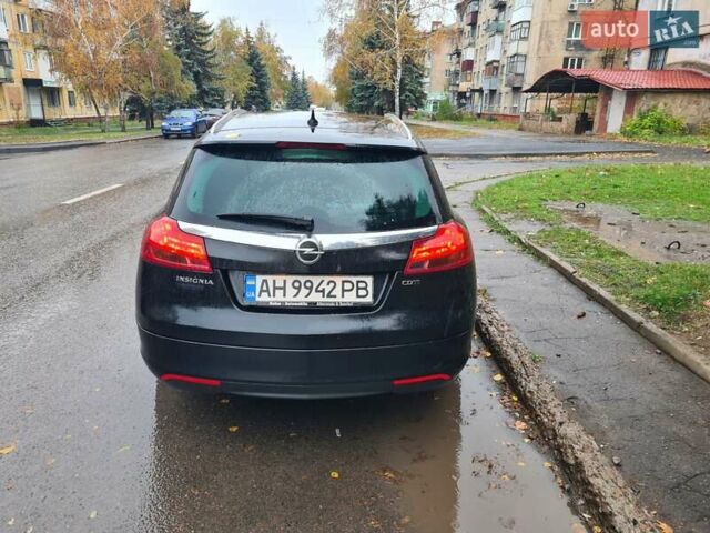 Черный Опель Инсигния, объемом двигателя 1.96 л и пробегом 270 тыс. км за 8500 $, фото 6 на Automoto.ua