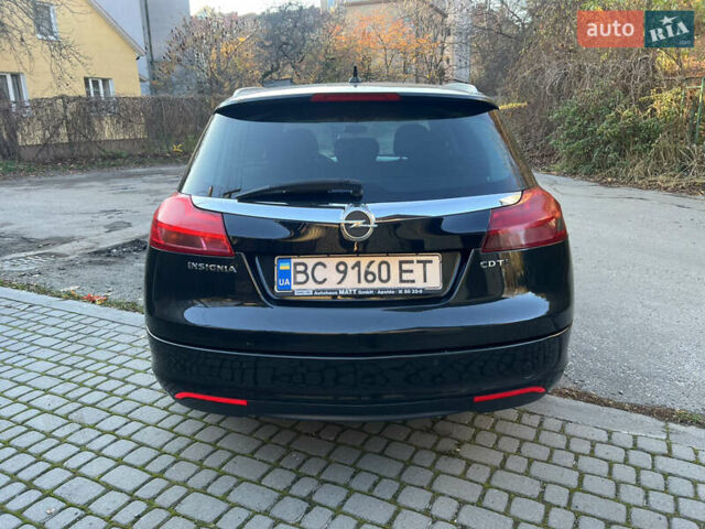 Чорний Опель Інсігнія, об'ємом двигуна 2 л та пробігом 261 тис. км за 8500 $, фото 7 на Automoto.ua