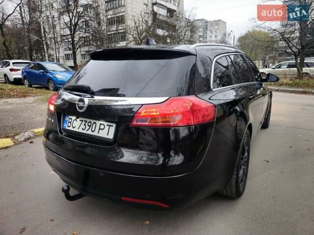 Чорний Опель Інсігнія, об'ємом двигуна 2 л та пробігом 292 тис. км за 5650 $, фото 3 на Automoto.ua