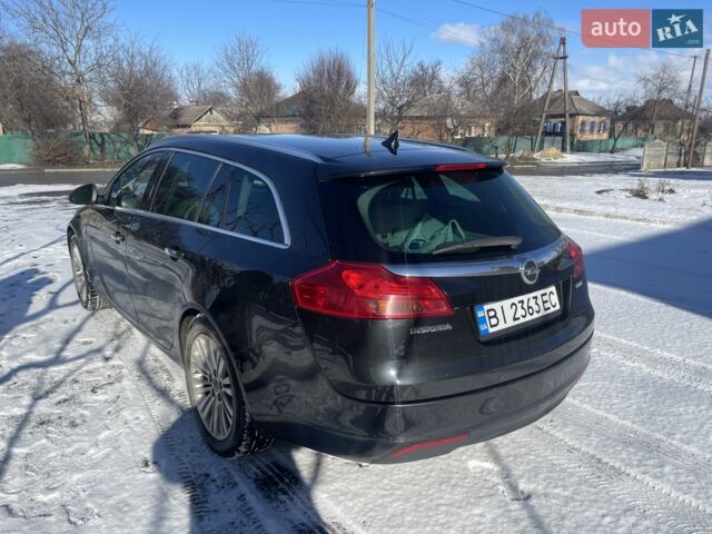 Черный Опель Инсигния, объемом двигателя 2 л и пробегом 277 тыс. км за 9300 $, фото 10 на Automoto.ua