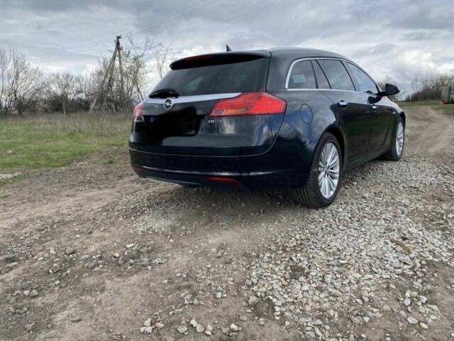 Черный Опель Инсигния, объемом двигателя 2 л и пробегом 200 тыс. км за 9000 $, фото 3 на Automoto.ua