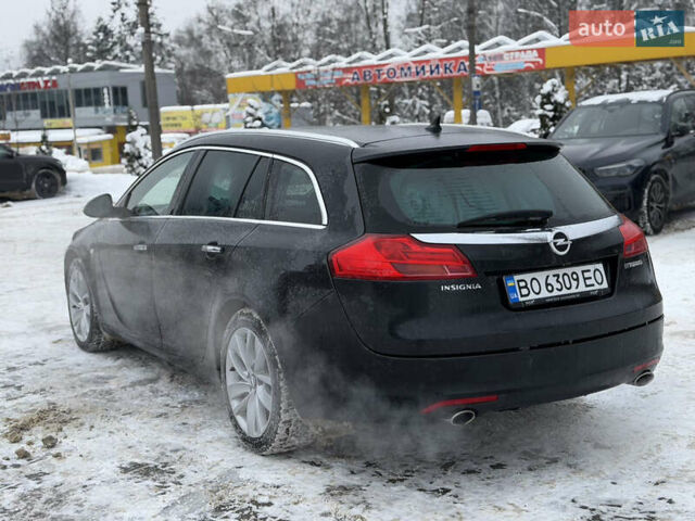 Чорний Опель Інсігнія, об'ємом двигуна 2 л та пробігом 181 тис. км за 9900 $, фото 6 на Automoto.ua
