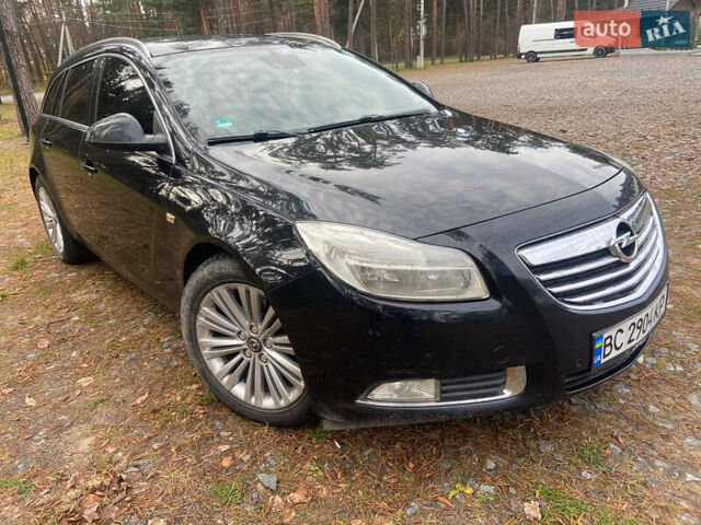 Черный Опель Инсигния, объемом двигателя 2 л и пробегом 270 тыс. км за 8800 $, фото 2 на Automoto.ua
