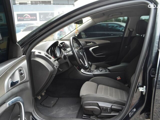 Черный Опель Инсигния, объемом двигателя 2 л и пробегом 213 тыс. км за 8999 $, фото 12 на Automoto.ua