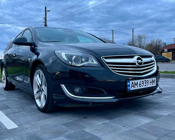 Черный Опель Инсигния, объемом двигателя 2 л и пробегом 243 тыс. км за 12500 $, фото 1 на Automoto.ua