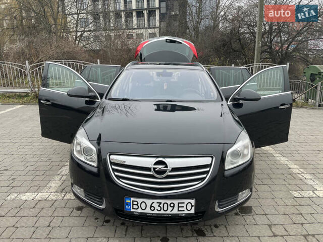 Черный Опель Инсигния, объемом двигателя 2 л и пробегом 180 тыс. км за 9400 $, фото 58 на Automoto.ua