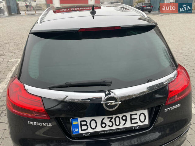 Черный Опель Инсигния, объемом двигателя 2 л и пробегом 180 тыс. км за 9400 $, фото 33 на Automoto.ua
