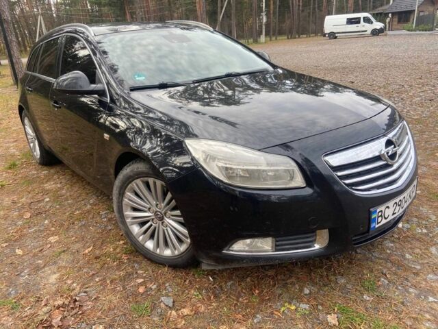 Черный Опель Инсигния, объемом двигателя 2 л и пробегом 270 тыс. км за 8800 $, фото 1 на Automoto.ua