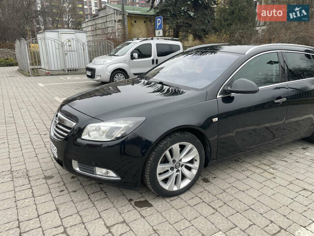 Черный Опель Инсигния, объемом двигателя 2 л и пробегом 180 тыс. км за 9400 $, фото 44 на Automoto.ua