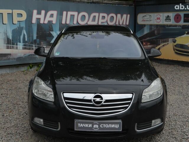 Черный Опель Инсигния, объемом двигателя 2 л и пробегом 213 тыс. км за 8999 $, фото 1 на Automoto.ua