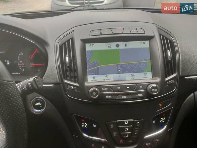 Чорний Опель Інсігнія, об'ємом двигуна 2 л та пробігом 196 тис. км за 13000 $, фото 3 на Automoto.ua