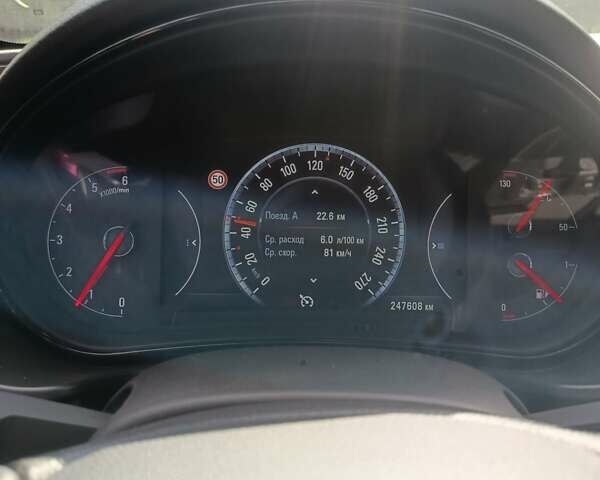 Черный Опель Инсигния, объемом двигателя 2 л и пробегом 252 тыс. км за 9850 $, фото 103 на Automoto.ua