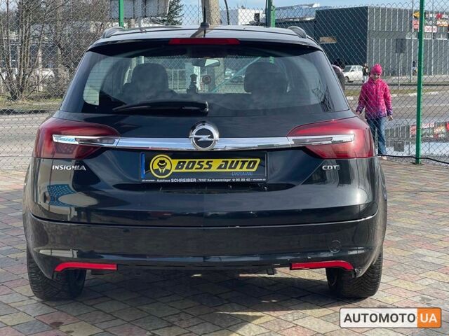 Черный Опель Инсигния, объемом двигателя 2 л и пробегом 219 тыс. км за 9200 $, фото 4 на Automoto.ua