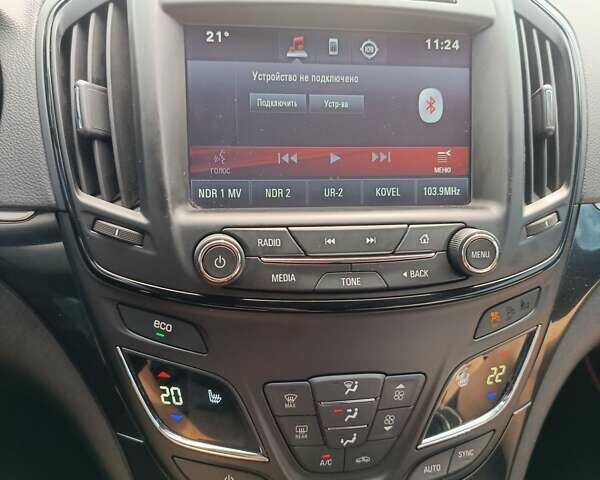 Черный Опель Инсигния, объемом двигателя 2 л и пробегом 252 тыс. км за 9850 $, фото 96 на Automoto.ua