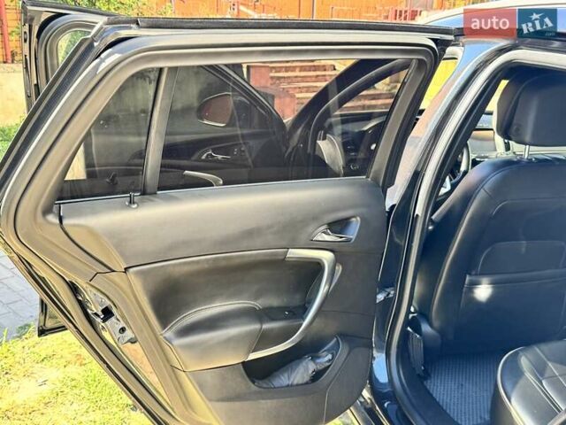 Черный Опель Инсигния, объемом двигателя 1.6 л и пробегом 154 тыс. км за 12300 $, фото 10 на Automoto.ua