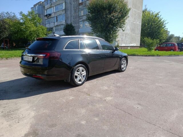 Черный Опель Инсигния, объемом двигателя 1.6 л и пробегом 316 тыс. км за 8800 $, фото 2 на Automoto.ua