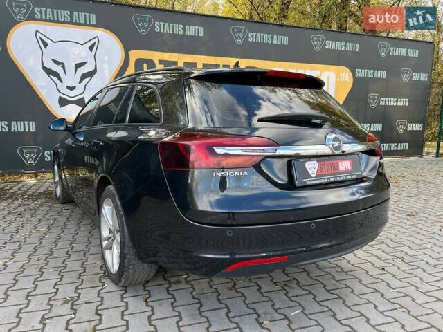 Черный Опель Инсигния, объемом двигателя 1.6 л и пробегом 174 тыс. км за 10800 $, фото 5 на Automoto.ua