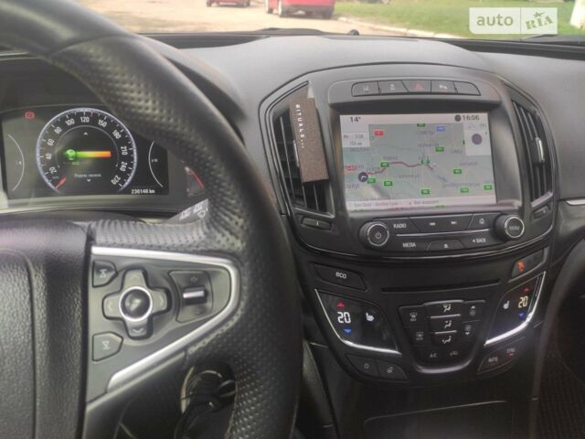 Чорний Опель Інсігнія, об'ємом двигуна 1.6 л та пробігом 278 тис. км за 9500 $, фото 14 на Automoto.ua