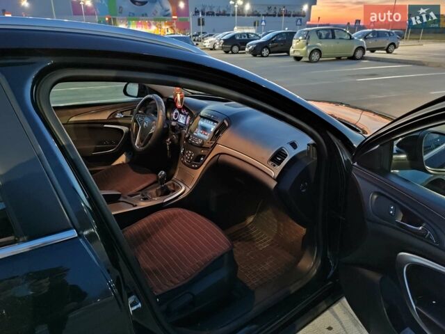 Черный Опель Инсигния, объемом двигателя 1.6 л и пробегом 221 тыс. км за 8667 $, фото 22 на Automoto.ua