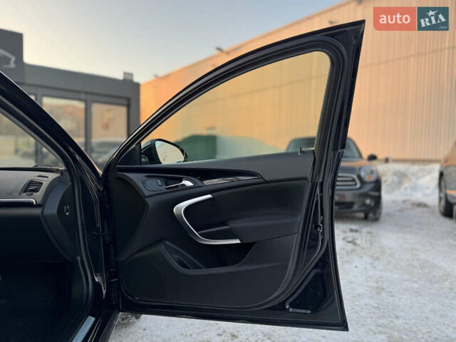 Черный Опель Инсигния, объемом двигателя 1.6 л и пробегом 211 тыс. км за 9900 $, фото 16 на Automoto.ua