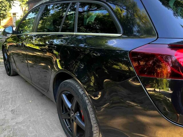 Черный Опель Инсигния, объемом двигателя 2 л и пробегом 218 тыс. км за 10500 $, фото 8 на Automoto.ua