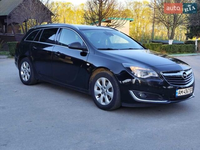 Черный Опель Инсигния, объемом двигателя 1.6 л и пробегом 288 тыс. км за 10450 $, фото 1 на Automoto.ua