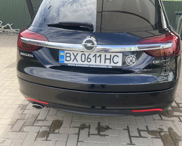 Чорний Опель Інсігнія, об'ємом двигуна 2 л та пробігом 197 тис. км за 10900 $, фото 8 на Automoto.ua