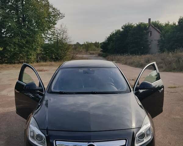 Черный Опель Инсигния, объемом двигателя 1.96 л и пробегом 347 тыс. км за 8300 $, фото 5 на Automoto.ua