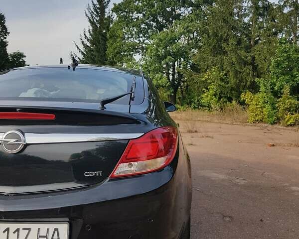 Черный Опель Инсигния, объемом двигателя 1.96 л и пробегом 347 тыс. км за 8300 $, фото 7 на Automoto.ua