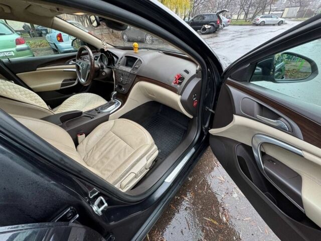 Черный Опель Инсигния, объемом двигателя 2 л и пробегом 266 тыс. км за 7700 $, фото 6 на Automoto.ua