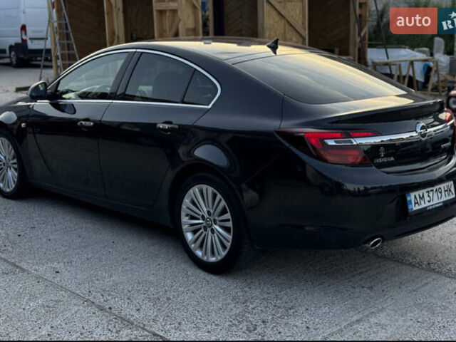 Черный Опель Инсигния, объемом двигателя 2 л и пробегом 342 тыс. км за 9100 $, фото 3 на Automoto.ua