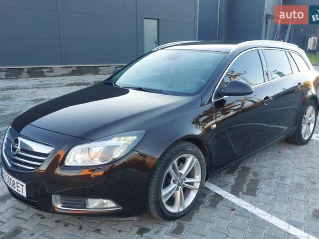 Коричневый Опель Инсигния, объемом двигателя 1.96 л и пробегом 249 тыс. км за 8850 $, фото 3 на Automoto.ua