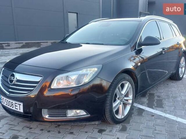 Коричневый Опель Инсигния, объемом двигателя 1.96 л и пробегом 249 тыс. км за 8850 $, фото 2 на Automoto.ua