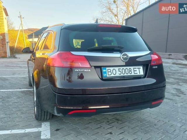 Коричневый Опель Инсигния, объемом двигателя 1.96 л и пробегом 249 тыс. км за 8850 $, фото 9 на Automoto.ua