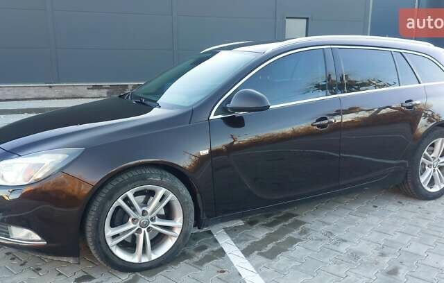 Коричневый Опель Инсигния, объемом двигателя 1.96 л и пробегом 249 тыс. км за 8850 $, фото 4 на Automoto.ua