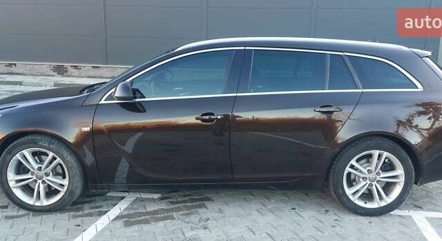 Коричневый Опель Инсигния, объемом двигателя 1.96 л и пробегом 249 тыс. км за 8850 $, фото 5 на Automoto.ua