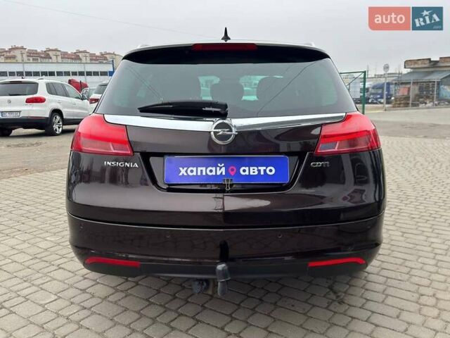 Коричневый Опель Инсигния, объемом двигателя 1.96 л и пробегом 198 тыс. км за 9700 $, фото 7 на Automoto.ua