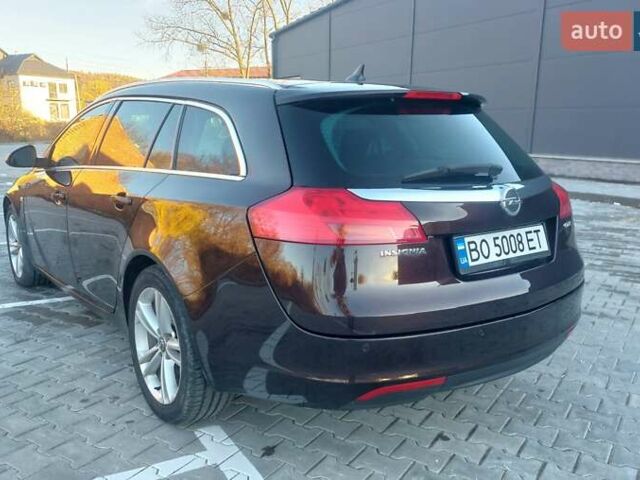 Коричневый Опель Инсигния, объемом двигателя 1.96 л и пробегом 249 тыс. км за 8850 $, фото 11 на Automoto.ua