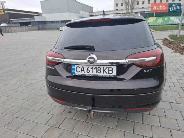 Коричневый Опель Инсигния, объемом двигателя 1.96 л и пробегом 252 тыс. км за 9600 $, фото 3 на Automoto.ua