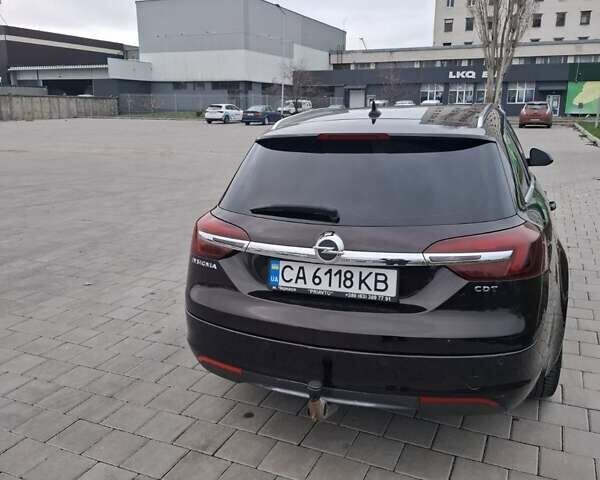 Коричневий Опель Інсігнія, об'ємом двигуна 1.96 л та пробігом 252 тис. км за 9000 $, фото 4 на Automoto.ua