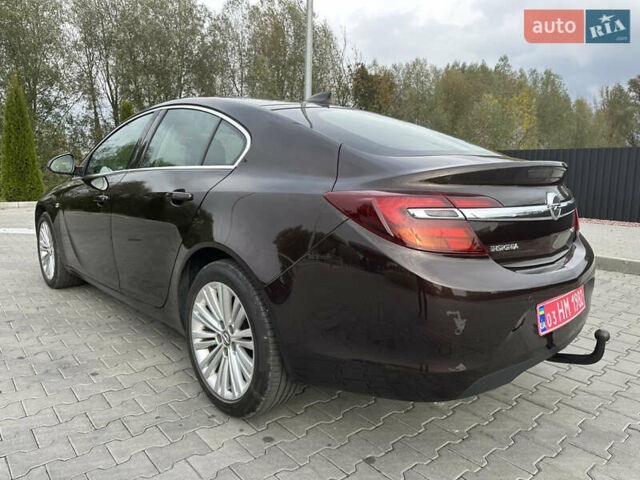 Коричневый Опель Инсигния, объемом двигателя 1.6 л и пробегом 158 тыс. км за 13800 $, фото 14 на Automoto.ua