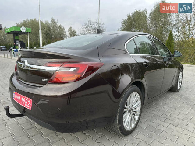 Коричневый Опель Инсигния, объемом двигателя 1.6 л и пробегом 158 тыс. км за 13800 $, фото 16 на Automoto.ua