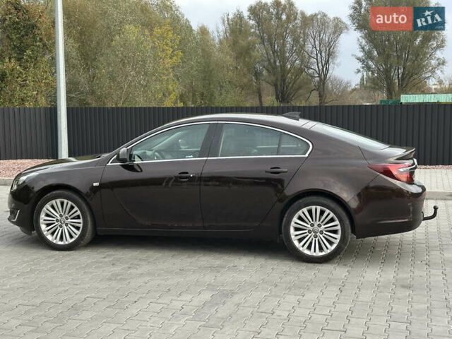 Коричневый Опель Инсигния, объемом двигателя 1.6 л и пробегом 158 тыс. км за 13800 $, фото 3 на Automoto.ua