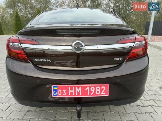 Коричневый Опель Инсигния, объемом двигателя 1.6 л и пробегом 158 тыс. км за 13800 $, фото 15 на Automoto.ua
