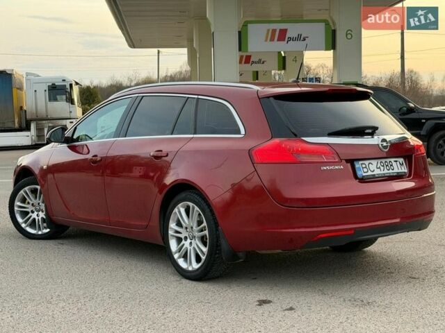 Красный Опель Инсигния, объемом двигателя 1.8 л и пробегом 185 тыс. км за 7200 $, фото 11 на Automoto.ua