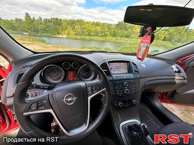 Червоний Опель Інсігнія, об'ємом двигуна 2 л та пробігом 221 тис. км за 7000 $, фото 8 на Automoto.ua