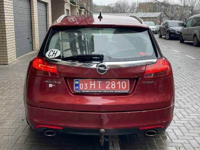 Червоний Опель Інсігнія, об'ємом двигуна 2 л та пробігом 210 тис. км за 6750 $, фото 8 на Automoto.ua