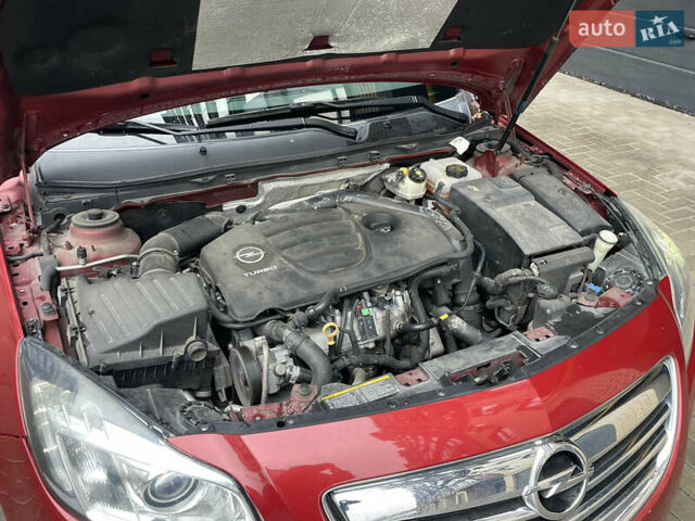 Червоний Опель Інсігнія, об'ємом двигуна 2 л та пробігом 210 тис. км за 6750 $, фото 59 на Automoto.ua